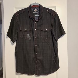 Harley Davidson button down